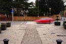Vivitar Auto Macro 55mm f/2.8 - Red Car Flashing By