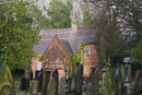 Pentax K-3 III With 50mm F1.4 - Chapel And Gravestones | 1/100 sec | f/8 | ISO 400 | 50mm