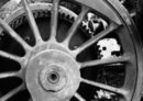 Leica Monopan 50 - Texture In Wheel Red Filter