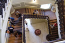 SMC Pentax-F 35-70mm f/3.5-4.5 - Restored Stairway At Buile Hill Mansion | 1/25 sec | f/5.6 | ISO 1600 | 35mm